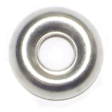 MIDWEST FASTENER Countersunk Washer, Fits Bolt Size #11 Aluminum, 40 PK 61852